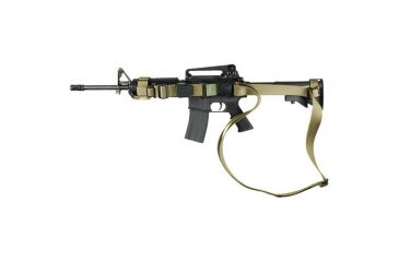 Image of Specter Gear SOP Sling, CAR-15 Collapsible Stock, Hand Guards, w/ ERB, Ambidextrous, Coyote