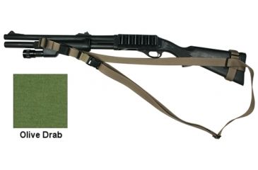 Image of Specter Gear SOP Sling, Remington 870 and 11/87 w/ Hogue 12in LOP Stock, Ambidextrous - OD Green 754 OD