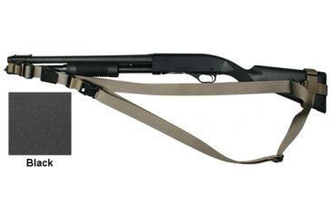 Image of Specter Gear SOP Sling, Winchester 1300 / FN Police  w/ Hogue 12in LOP Stock, Ambidextrous - Black 766 BLK