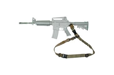 Image of Specter Gear TCS Convertible 1 or 2 Point Tactical Sling, Steel Hook Attachment Version, Coyote, 859 COY-ERB