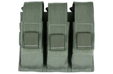 Image of Specter Gear Triple Universal Pistol Magazine Pouch, 2-2.25in Belts - Foliage Green