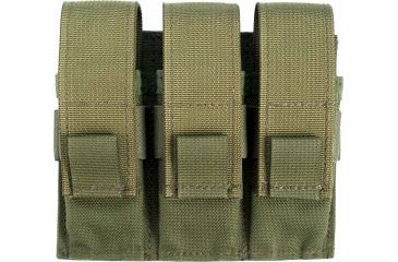 Image of Specter Gear Triple Universal Pistol Magazine Pouch for 2 &amp; 2.25in Duty Belts - OD Green