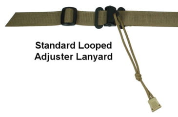Image of Specter Gear Universal QD Swivel Raider 2 Point Tactical Sling, Braided Lanyard, Emergency Release, Olive Drab Green, 853 OD-ERB-BL