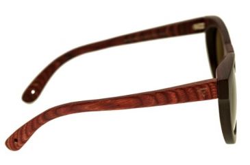 Image of Spectrum Sunglasses Aikau S124bn Sunglasses, Cherry Frame, Gold Lens SSGS124BN