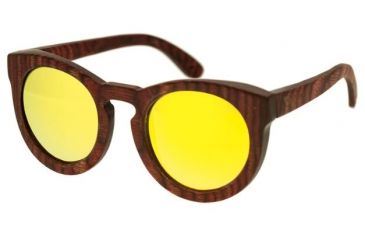 Image of Spectrum Sunglasses Aikau S124gd Sunglasses, Cherry Frame, Brown Lens SSGS124GD