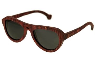 Image of Spectrum Sunglasses Keaulana S112bk Sunglasses, Cherry Frame, Black Lens SSGS112BK