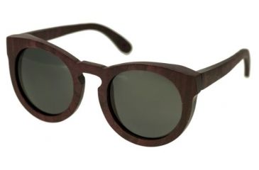 Image of Spectrum Sunglasses Munro S126bk Sunglasses, Purple Frame, Black Lens SSGS126BK