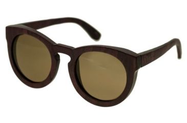 Image of Spectrum Sunglasses Munro S126br Sunglasses, Purple Frame, Brown Lens SSGS126BR