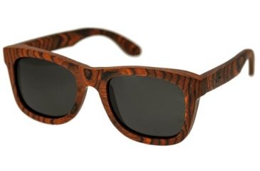 Image of Spectrum Sunglasses Peralta S103bk Sunglasses, Orange Frame, Black Lens SSGS103BK