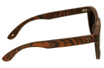 Image of Spectrum Sunglasses Peralta S103bk Sunglasses, Orange Frame, Black Lens SSGS103BK