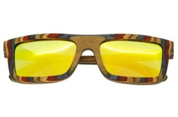 Image of Spectrum Sunglasses Philbin S116gd Sunglasses, Multi Frame, Gold Lens SSGS116GD