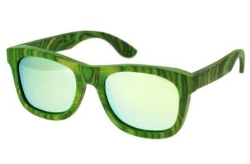 Image of Spectrum Sunglasses Slater S101gy Sunglasses, Green Frame, Green Lens SSGS101GY