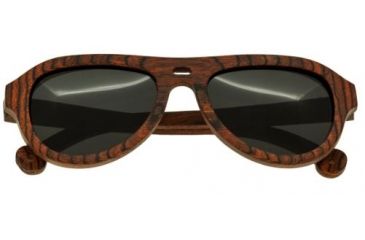 Image of Spectrum Sunglasses Stroud S110bk Sunglasses, Orange Frame, Black Lens SSGS110BK