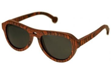Image of Spectrum Sunglasses Stroud S110bk Sunglasses, Orange Frame, Black Lens SSGS110BK
