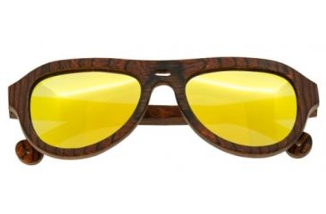 Image of Spectrum Sunglasses Stroud S110gd Sunglasses, Orange Frame, Gold Lens SSGS110GD