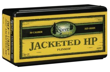 Image of Speer Jacketed Handgun Bullet 50 Action Express 325 Grain Jacketed Hollow Point Pistol Bullet, 50 Bullets, 4495