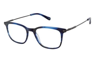 Image of Sperry Top-Sider BARRINGTON Progressive Prescription Eyeglasses - Frame NAVY HORN, Size 51/19mm SPBARRINGTON03