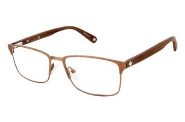 Image of Sperry Top-Sider Bayview Prescription Eyeglasses - Frame MT BROWN/BROWN, Size 54/17mm SPBAYVIEW01