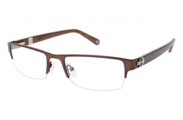 Image of Sperry Top-Sider FREEPORT Eyeglass Frames - Frame Matte Brown SPFREEPORT02