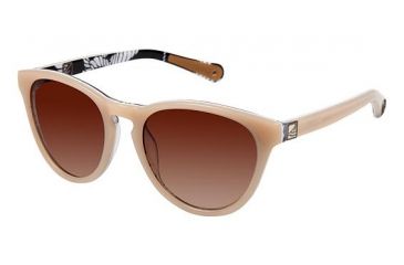 Image of Sperry Top-Sider NANTUCKET Sunglasses - Frame Nude / Black Newport Rope SPNANTUCKET03