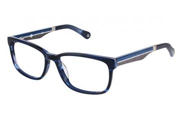 Image of Sperry Top-Sider Sawyer Progressive Prescription Eyeglasses - Frame NAVY HORN, Size 53/15mm SPSAWYER03