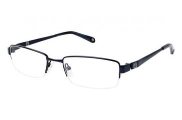 Image of Sperry Top-Sider STONINGTON Single Vision Prescription Eyeglasses - Frame Matte Navy, Size 53/18mm SPSTONINGTON02