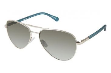Image of Sperry Top-Sider Warwick Single Vision Prescription Sunglasses SPWARWICK02 - Frame Color Shiny Silver