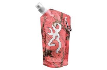 Image of Spg International Spg Browning Drink Bottle 2-pk Collapsible Pink Camo 16oz.