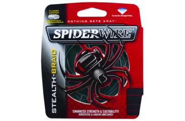 Image of Spiderwire Stealth Braided Line 15/4lb/Dia 125yd Filler Spool Moss Green, SCS15G-125