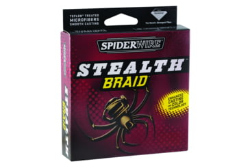 Image of Spiderwire Stealth Braided Line 50lb 1500yd Moss Green, SS50G-1500