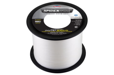 Image of Spiderwire Ultracast Braid Superline, 0.016in/0.41mm, 100lb/45.3kg, 2188yd/2000m, 25lb, Invisibraid-Translucent, SUCBK100-IB