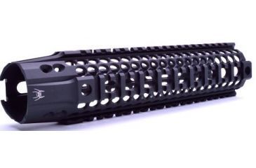 Image of Spikes SAR2110 BAR2 Quad Rail AR-15 10 Aluminum Black
