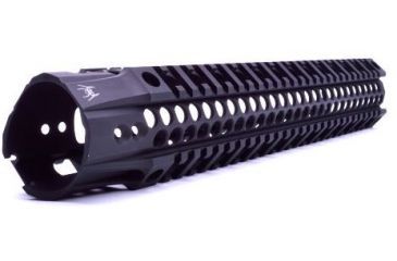 Image of Spikes SAR2112 BAR2 Quad Rail AR-15 12 Aluminum Black