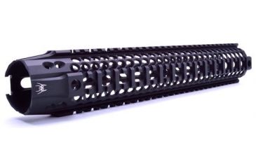 Image of Spikes SAR2113 BAR2 Quad Rail AR-15 13.2 Aluminum Black