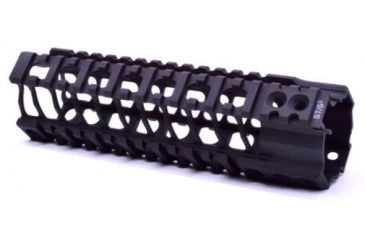 Image of Spikes Tactical LW SAR3 Quad Rail, 7in, Black, SQR2007
