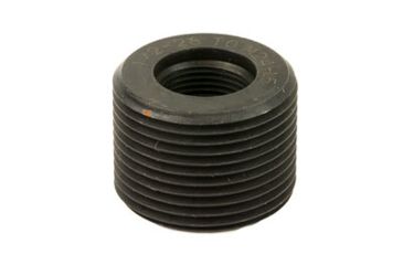 Image of Spikes Tactical 1/2 - 28 24MM Thread Adapter, Black, 1/2-28 to 24MM Thread, SPKSAKA124