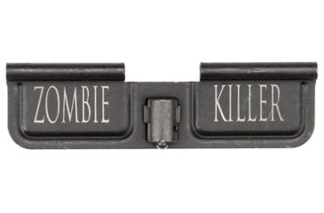 Image of Spikes Tactical Ejection Port Door with Zombie Killer Engraving, Black, SED7007