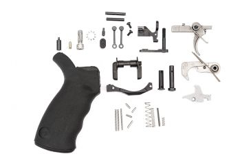 Image of Spikes Tactical Lower Parts Kit Enhanced, Black, SLPK301