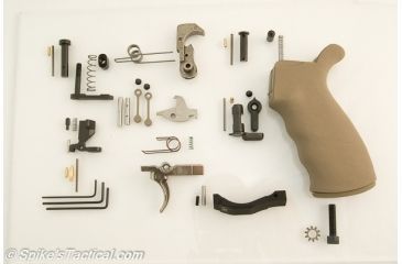 Image of Spikes Tactical Lower Parts Kit Enhanced FDE, Flat Dark Earth SPKSLPK302
