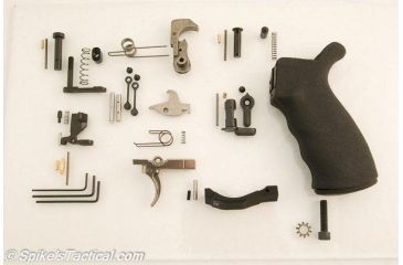 Image of Spikes Tactical Lower Parts Kit Enhanced, Black SPKSLPK301