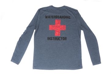 Image of Spikes Tactical Mens - T-Shirt - Long Sleeve - Waterboarding Instructor, Indigo, 2XL SGT2011-2X