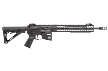 Image of Spikes Tactical Rare Breed Crusader Semi-Auto Rifle, 5.56x45mm NATO, 14.50 in barrel, 1-7 Twist, Muzzle Brake, No Magazine Rounds, STR5620M2R-FRRMPG