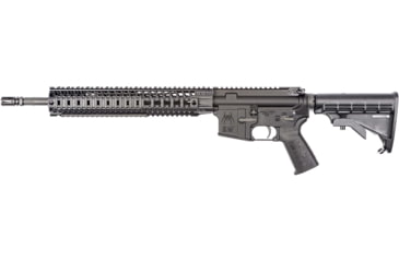 Image of Spikes Tactical ST-15 LE Rifle, 5.56x45mm NATO, 16 inch Barrel, 30 Round Magazine, Black, STR5035-R3S-FRRMPG