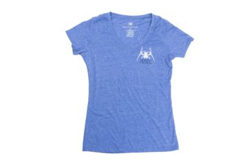 Image of Spikes Tactical Womens - T-Shirt - V-Neck - Tactical Spider, Royal Blue, Medium SGT3017-M