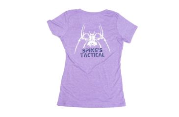 Image of Spikes Tactical Womens - T-Shirt - V-Neck - Tactical Spider, Purple Berry, Large SGT3018-L