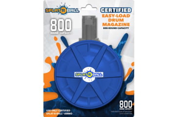 Image of USED SPLAT R Ball Water Blaster Drum Magazine Toys, 800 Round, Blue, 950012, EDEMO1