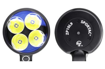 Image of Sportac ZP10L9 Sourcing Light Car Kit, 4 XM-L2 T6 NW LED, 4835lm, Black 3977
