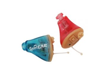 Image of SportEar Select-A-Fit 30 Hearing Amp. System, Pair, 1 Red, 1 Blue 59973