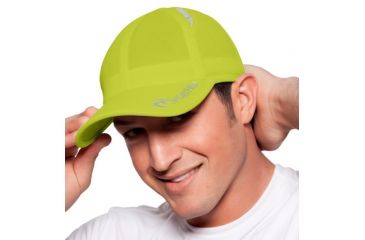 Image of SportHill Reflective Running Cap-Citron