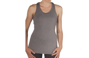 Image of SportHill Temp Tech Tank - Womens-IronBlack/VizGreen-Large